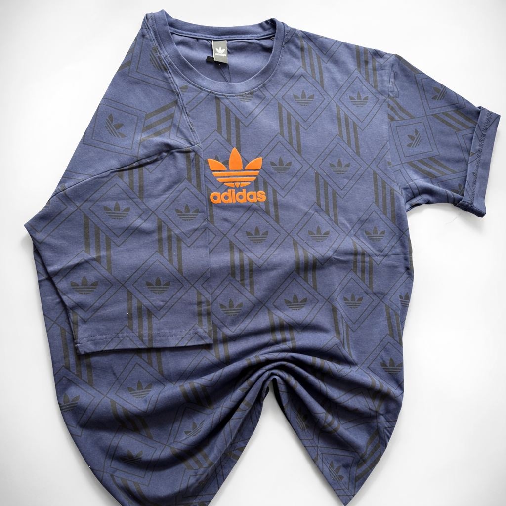 Slate Blue Signature Graphic Tee