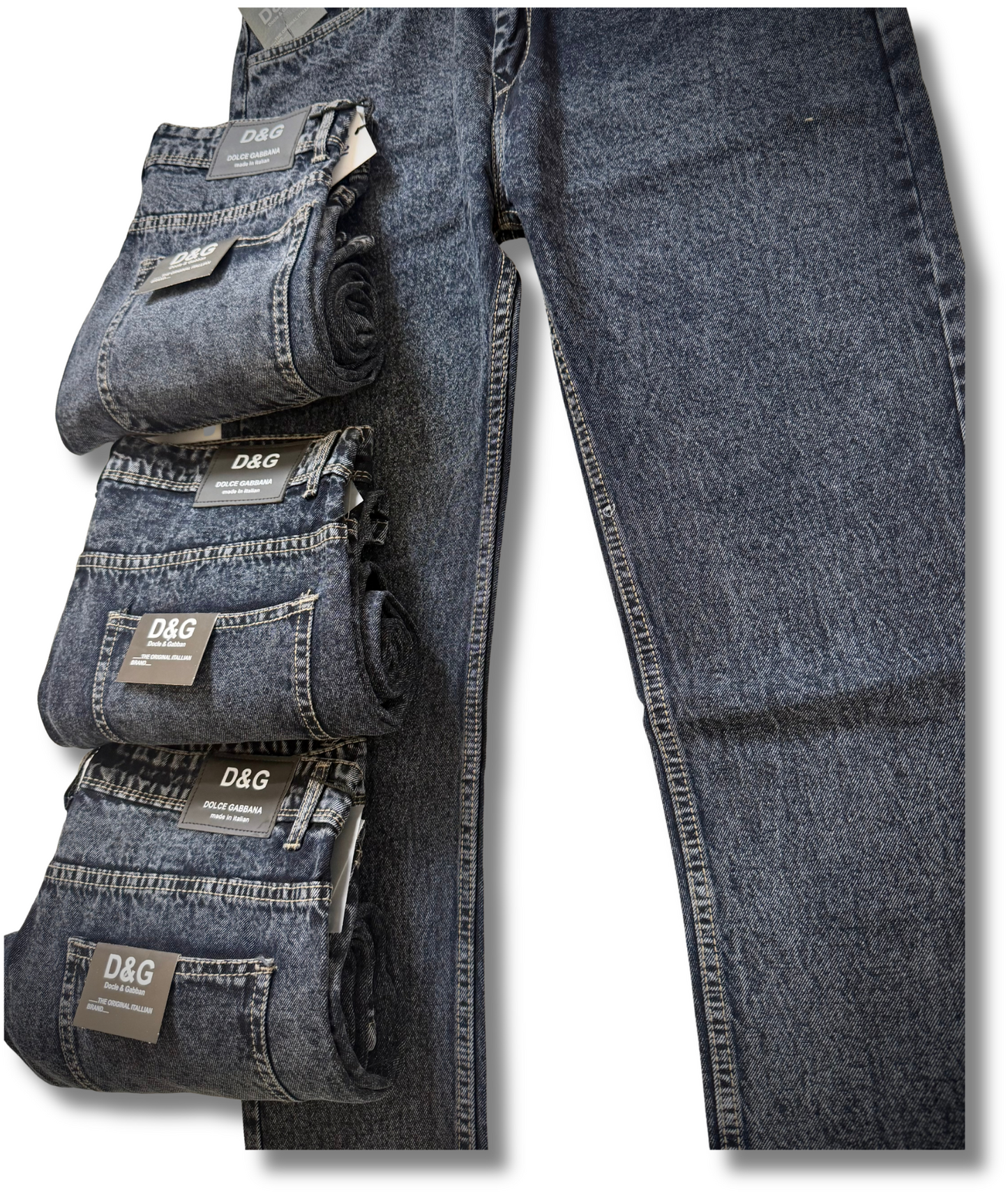 Premium Classic Blue Slim Jeans