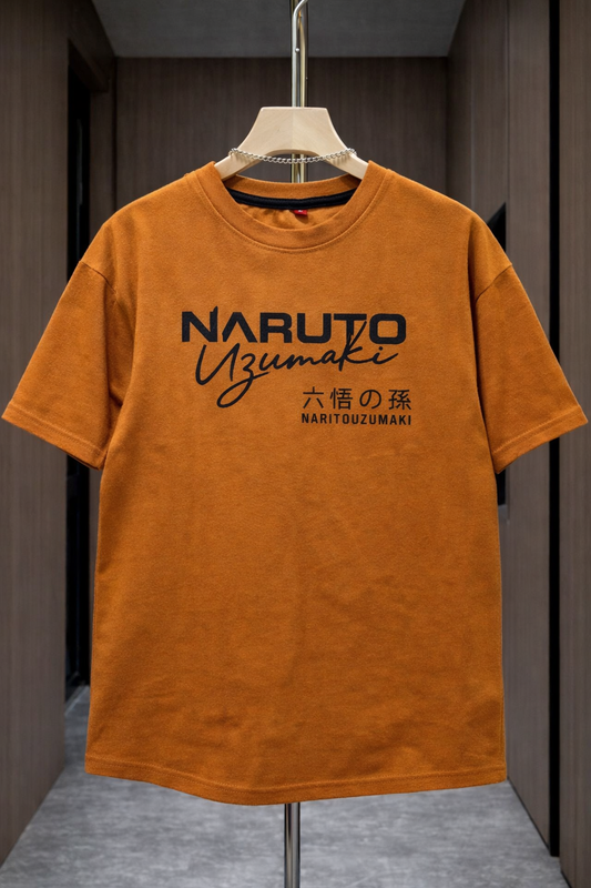 🌀 Hidden Leaf Hero – Premium Anime Statement Tee