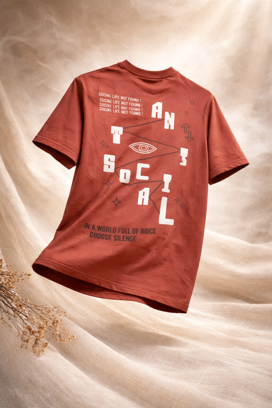 Urban Edge Rust Graphic T-Shirt