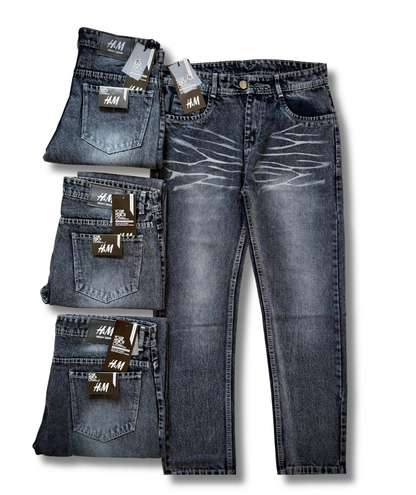 Signature Heavy Denim – Luxe Vintage Wash Premium Jeans