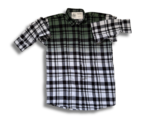 Forest Plaid Statement Shirt