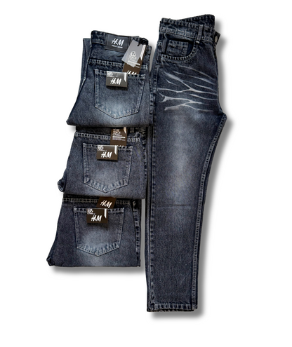 Signature Heavy Denim – Luxe Vintage Wash Premium Jeans