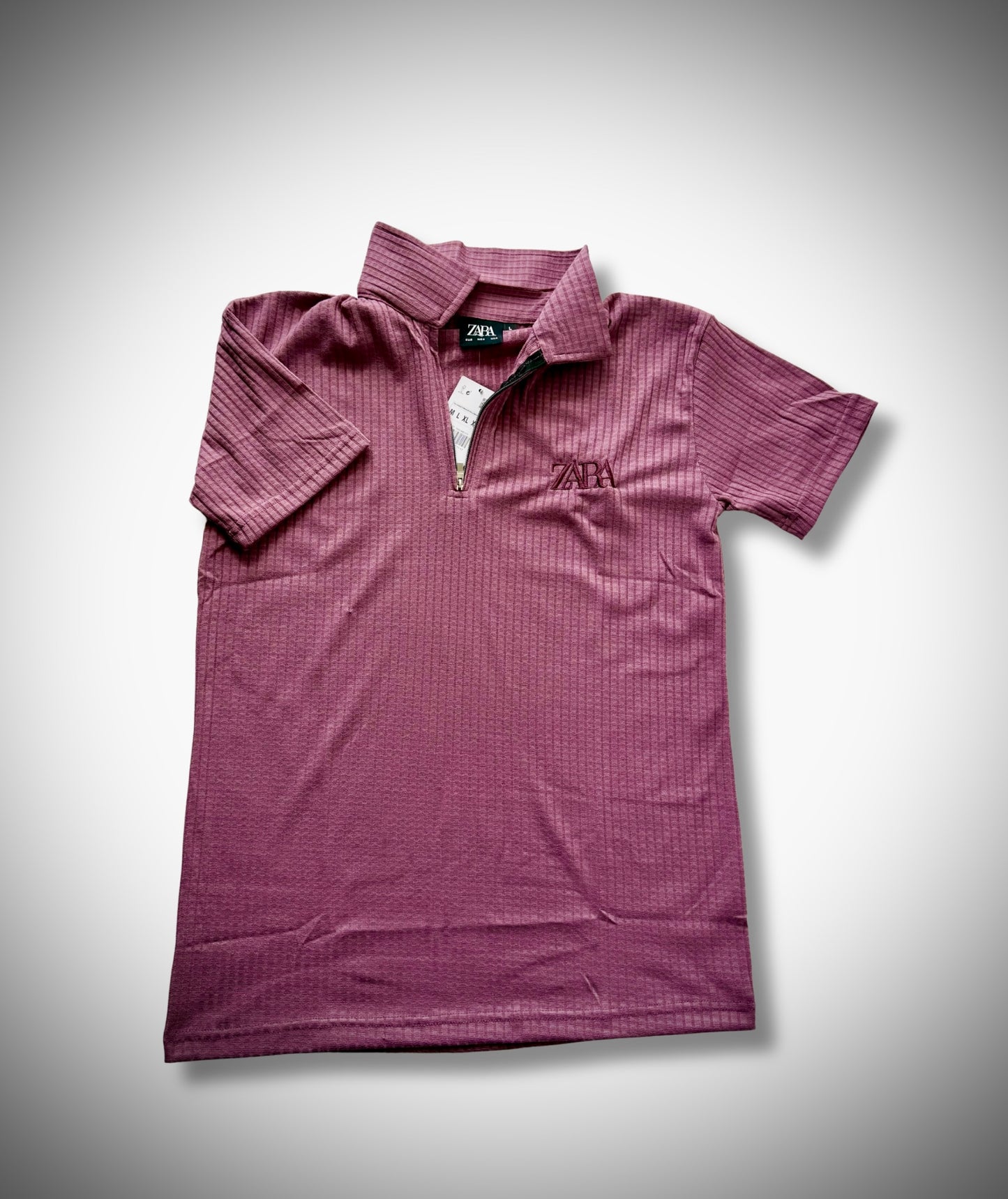 Men’s Elite x Urban Luxe Black Textured Polo