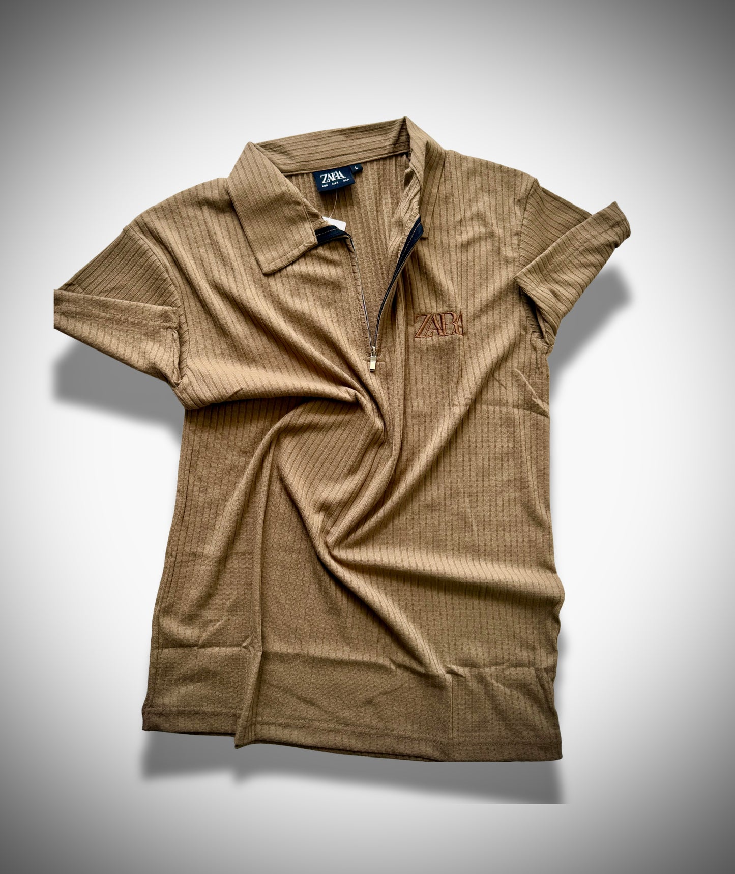 Men’s Elite x Urban Luxe Black Textured Polo
