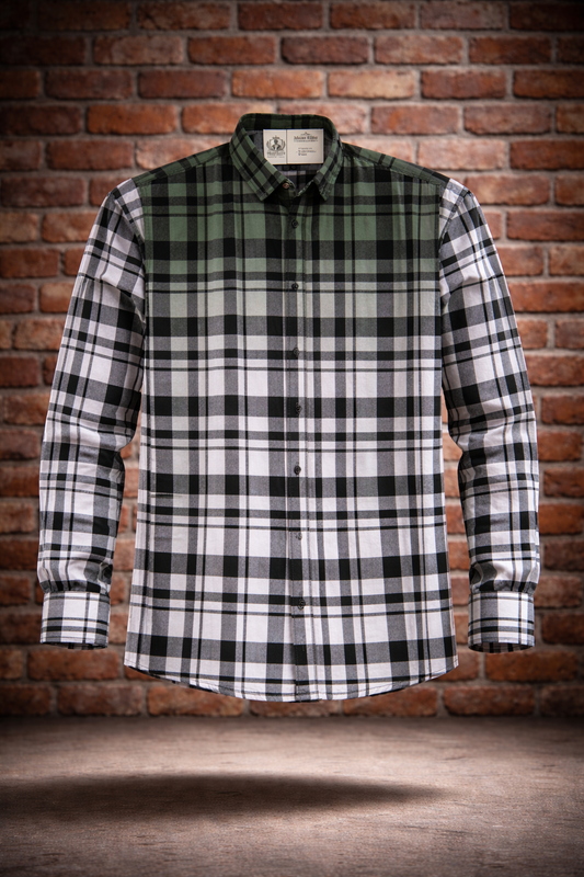 Forest Plaid Statement Shirt