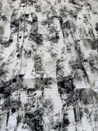 Urban Marble Abstract Full Sleeve Shirt