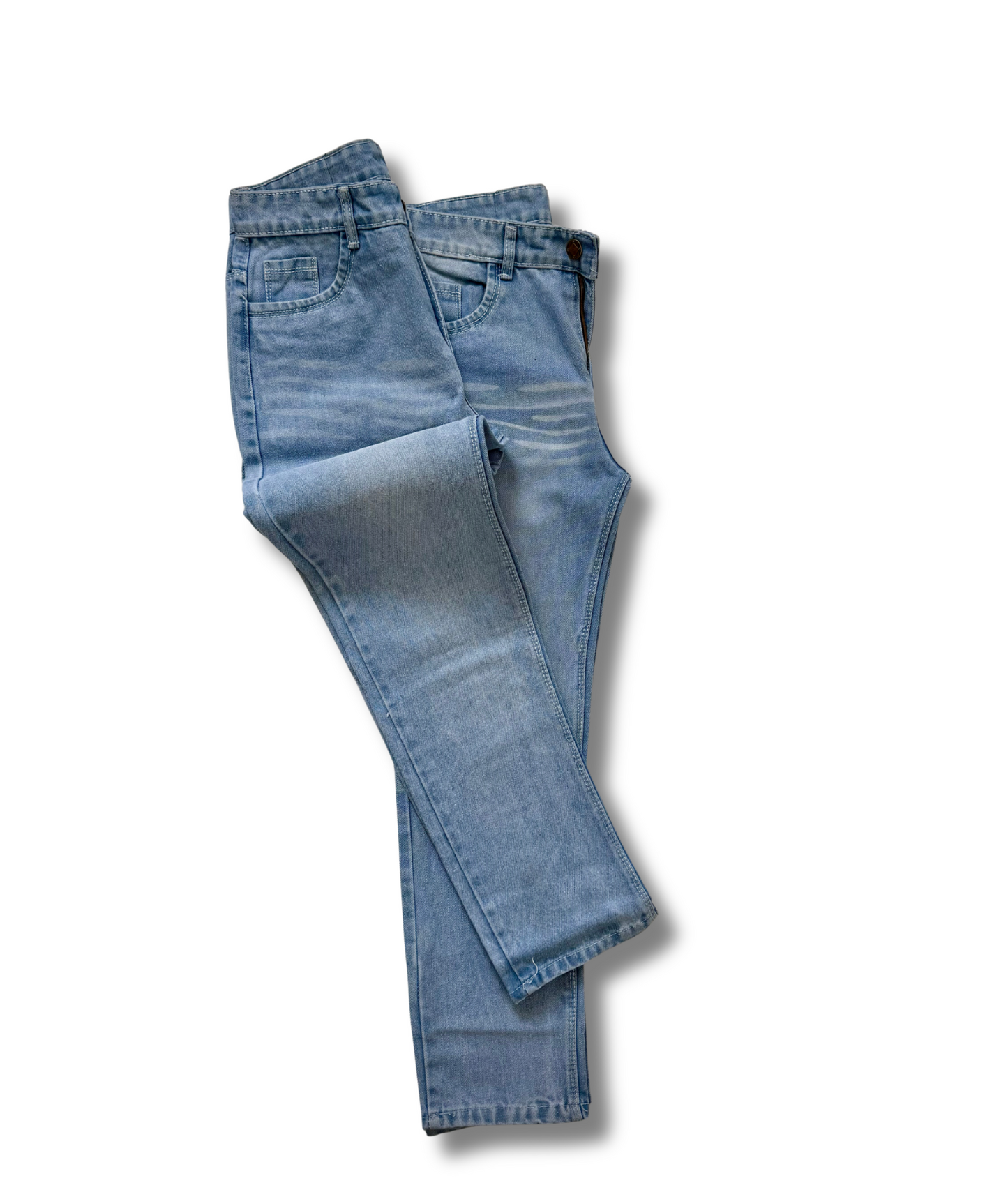 👖 Royal Ice Blue Premium Denim – Luxury Street Edition